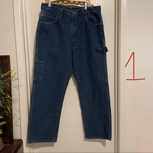 2 pairs of Men’s or Women’s Flame Resistant Jeans for Electricians, Firemen, etc